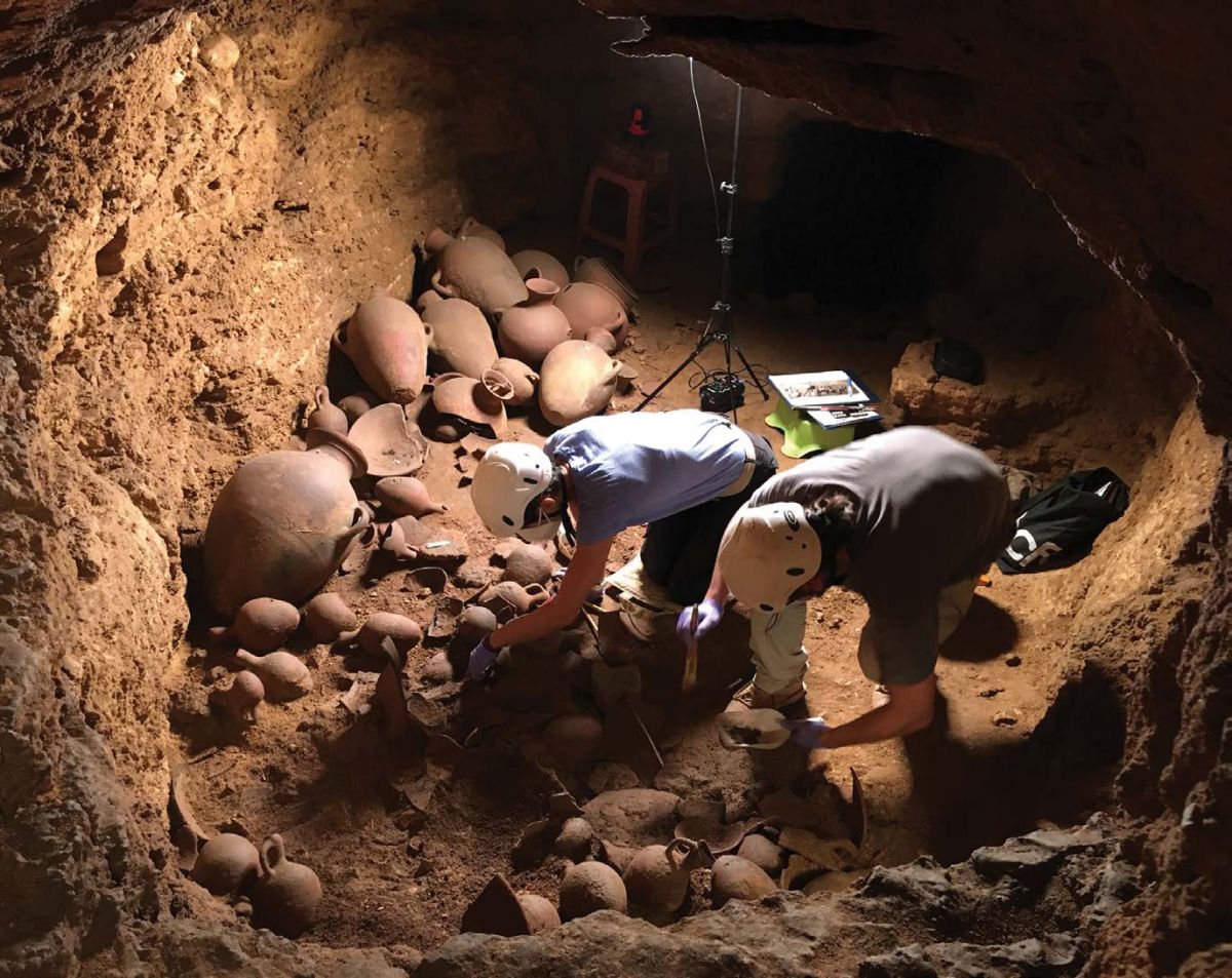 Byblos dévoile une nécropole structurée en étages souterrains, unique au Liban et au Proche-Orient Byblos dévoile une nécropole structurée en étages souterrains, unique au Liban et au Proche-Orient