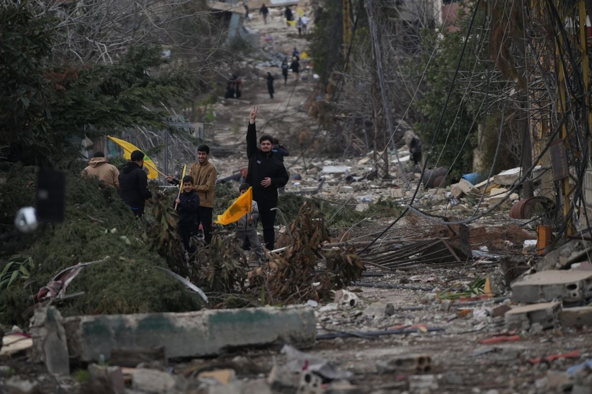 Le Hezbollah célèbre la « victoire » de la résistance Le Hezbollah célèbre la « victoire » de la résistance