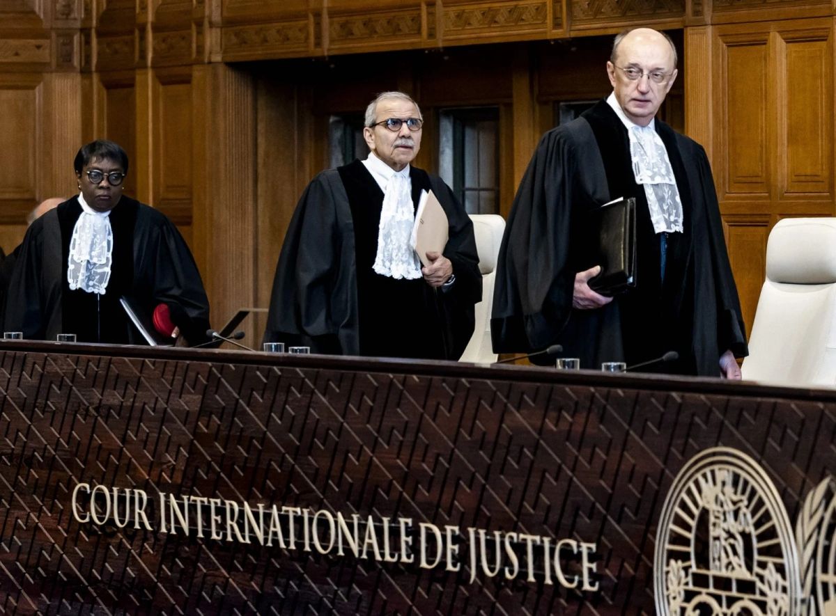 ICJ President Julia Sebutinde accused of 'plagiarism' in opposing opinion on Israeli occupation ICJ President Julia Sebutinde accused of 'plagiarism' in opposing opinion on Israeli occupation