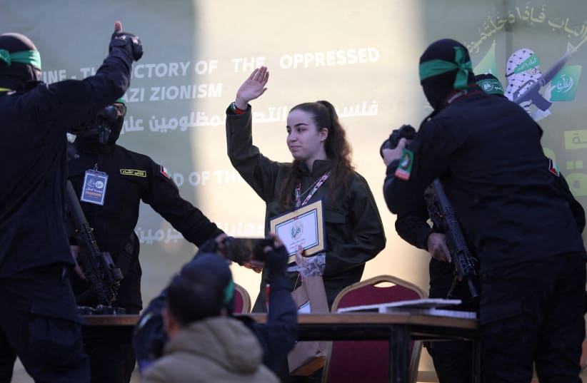 Cinematic videos, gift bags, certificates: Hamas' hostage release media tactics