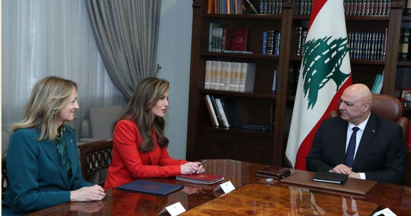 American envoy Morgan Ortagus meets with Joseph Aoun