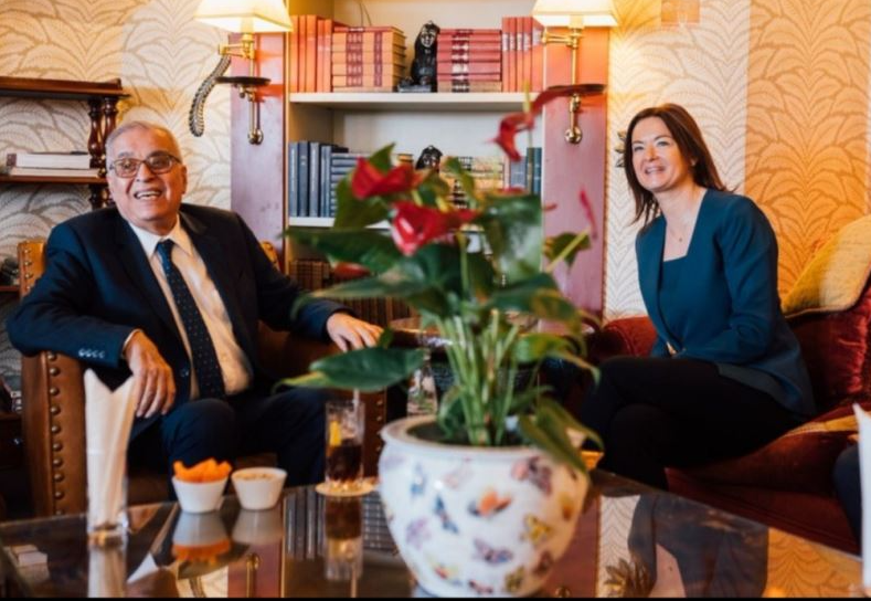 Rencontre entre Abdallah Bou Habib et son homologue slovène