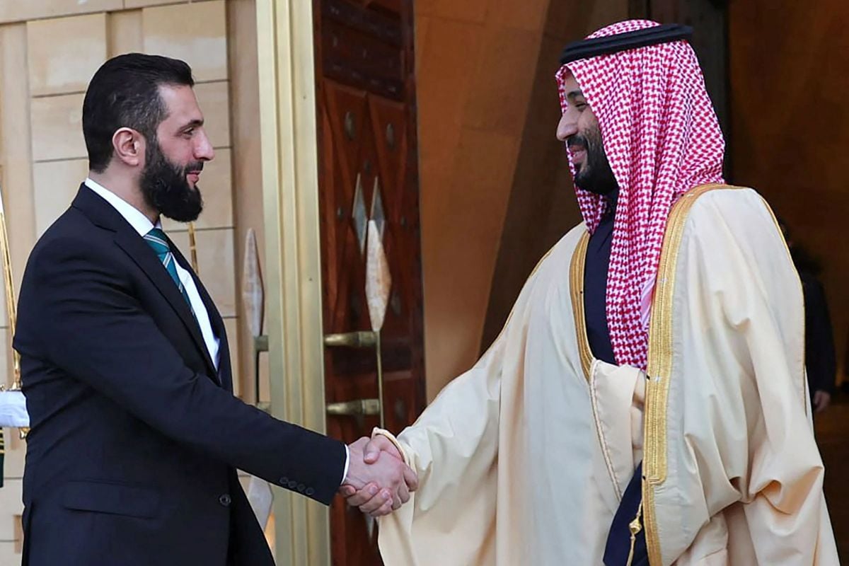 In Riyadh, Sharaa intends to build the new Syria
