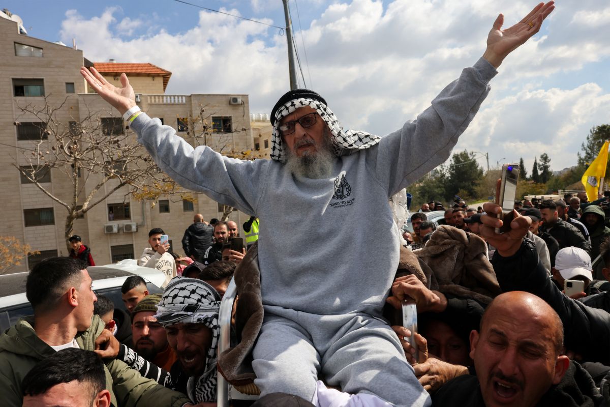A Ramallah, retrouvailles émues pour les Palestiniens libérés par Israël