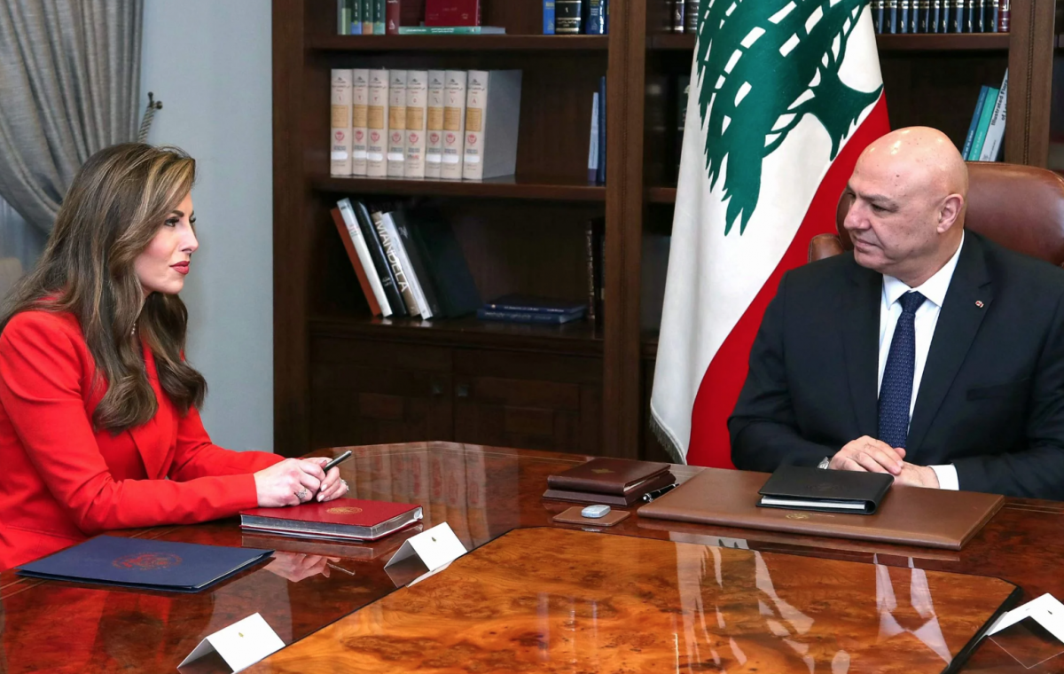 In Beirut, Morgan Ortagus ushers in the American era