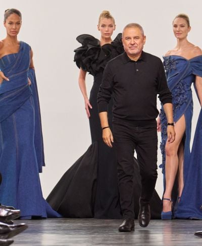 Haute couture: Elie Saab's dazzling pre-Raphaelite collection