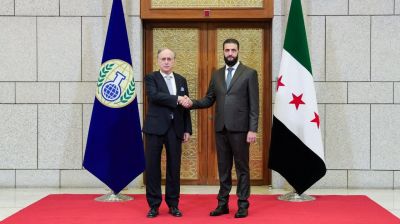 Le chef de l'OIAC rencontre Ahmad el-Chareh