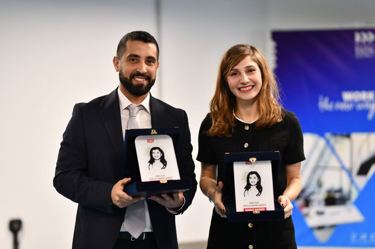 The AUF Dolla Karam Sarkis Prize awarded to two USJ researchers The AUF Dolla Karam Sarkis Prize awarded to two USJ researchers