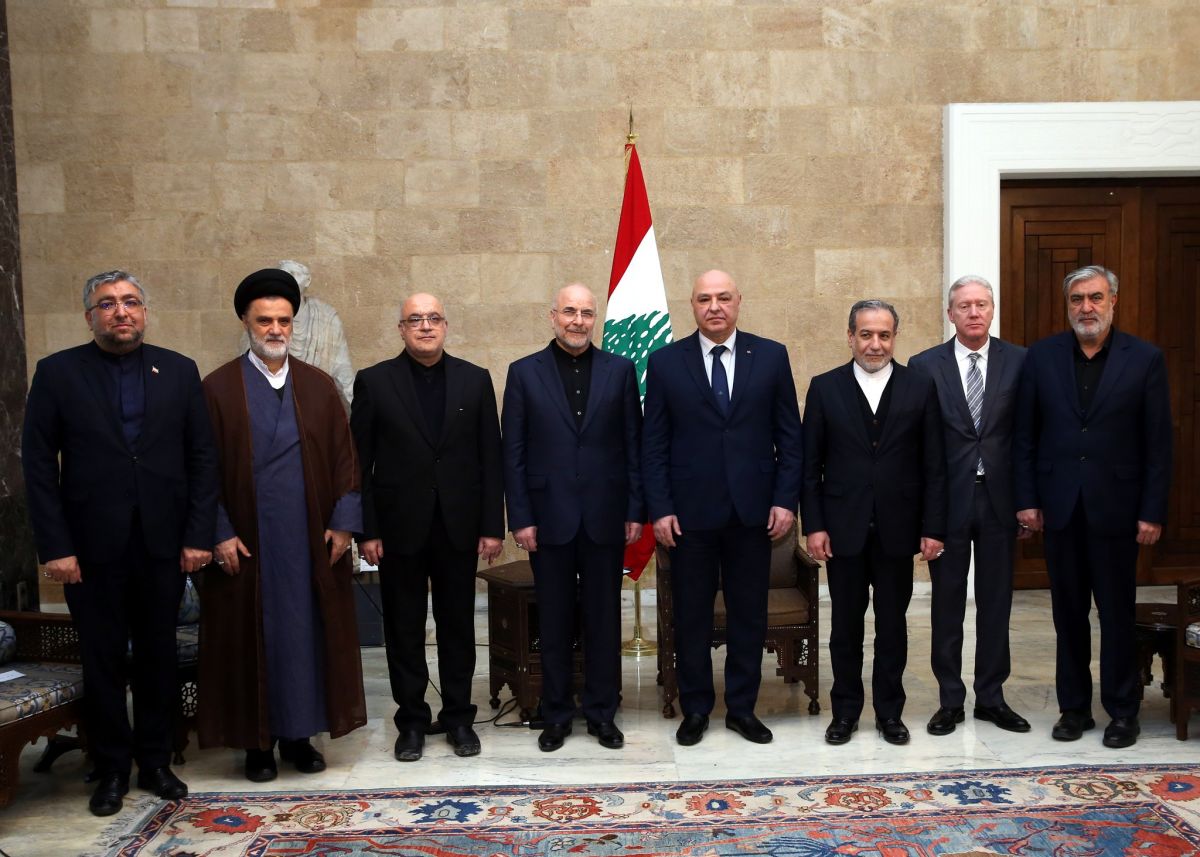 ‘Lebanon is exhausted by the wars of others on its territory,’ Aoun says to Iranian delegation