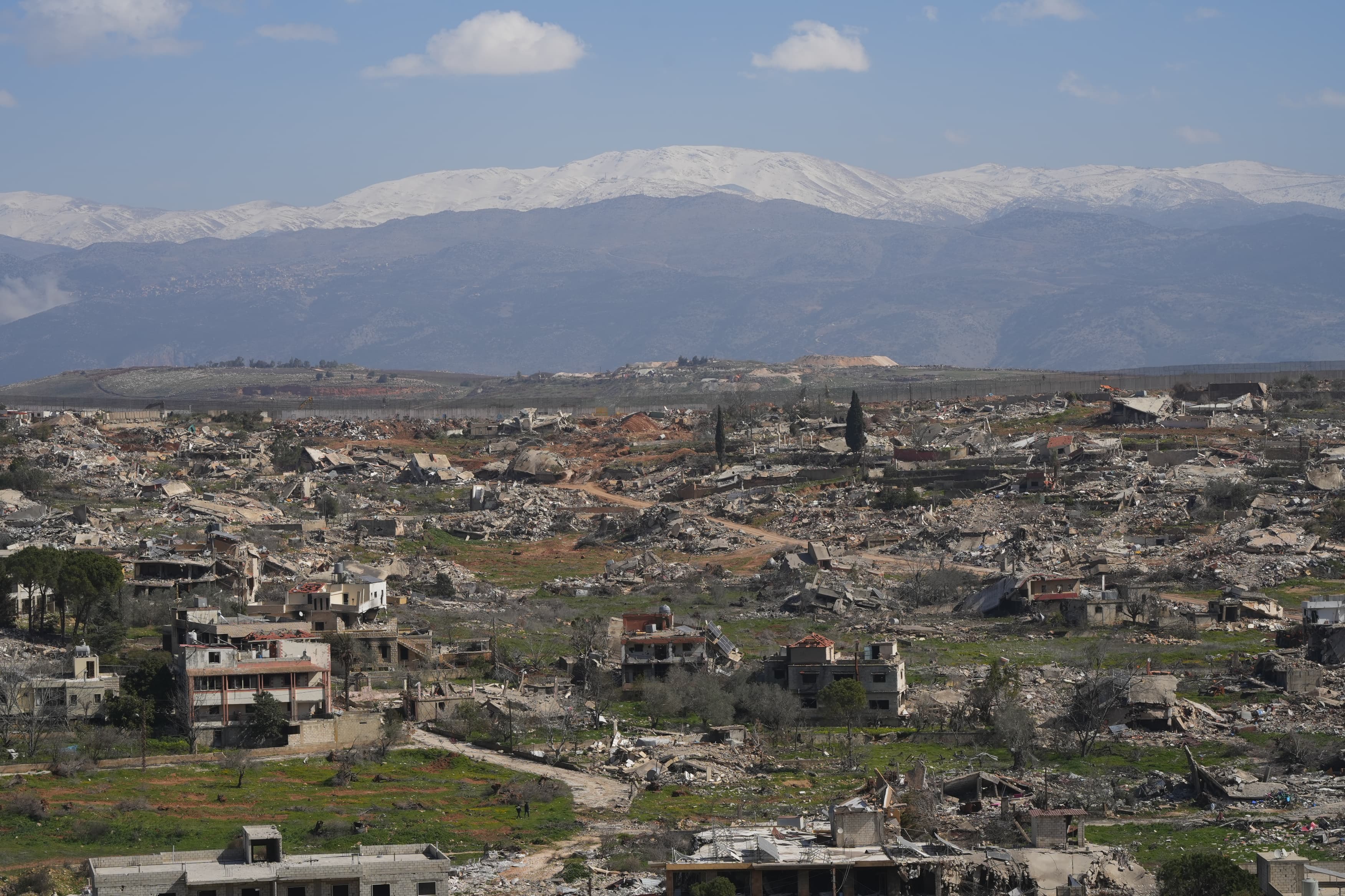 All that was left was a landscape of devastation. (Credit:  Mohammad Yassine/OLJ)