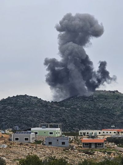 Frappes israéliennes sur le Liban-Sud et la Békaa pendant les funérailles de Nasrallah