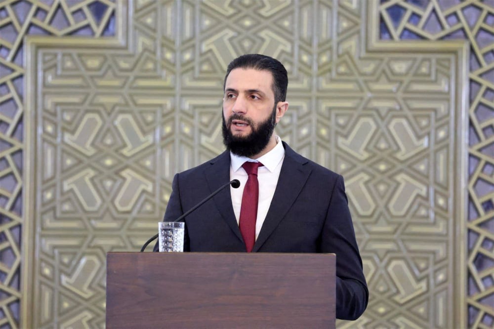 Syrian national dialogue: Sharaa contrasts ‘monopoly on arms’ with ‘outlawed armed factions’