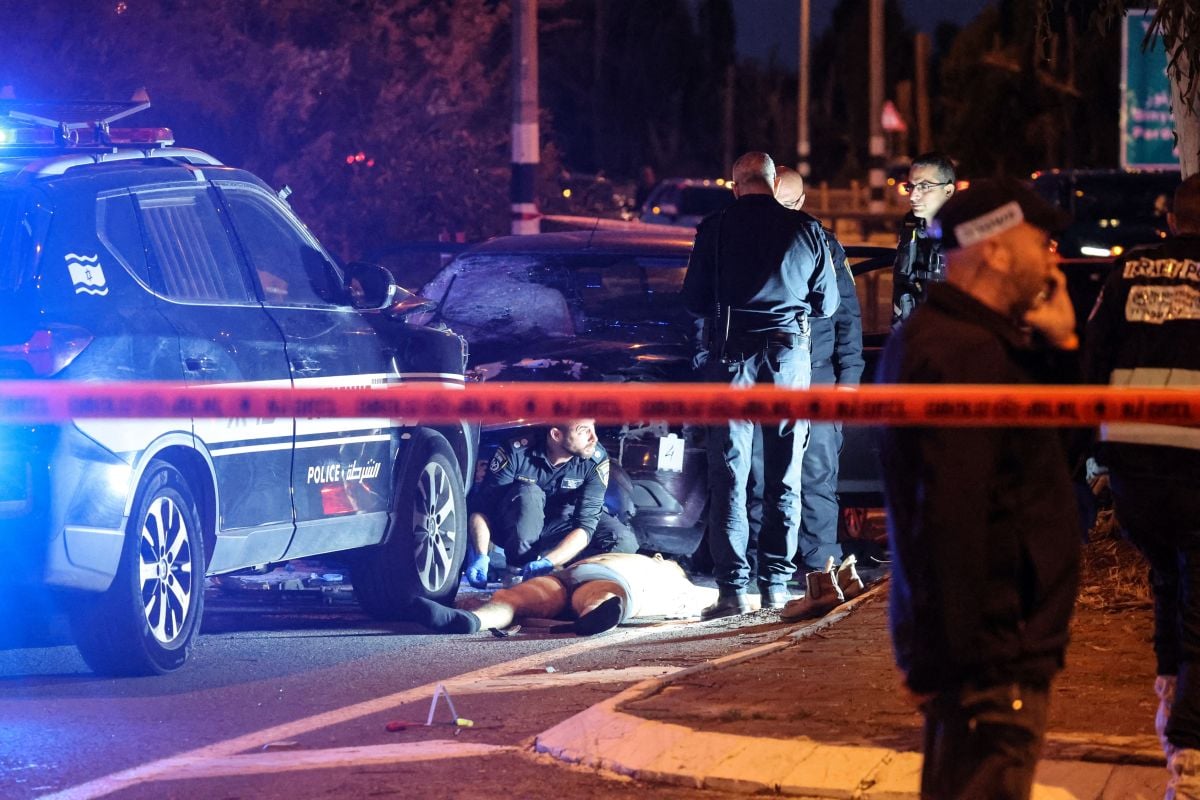 Israel car-ramming attack wounds 13 people at bus stop