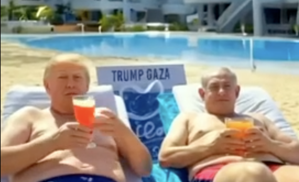 U.S. President releases an AI-generated 'Trump Gaza' post-war video, sparking outrage