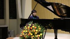 Tony Yike Yang, a pianist with formidable technique. Photo courtesy of Antonine University