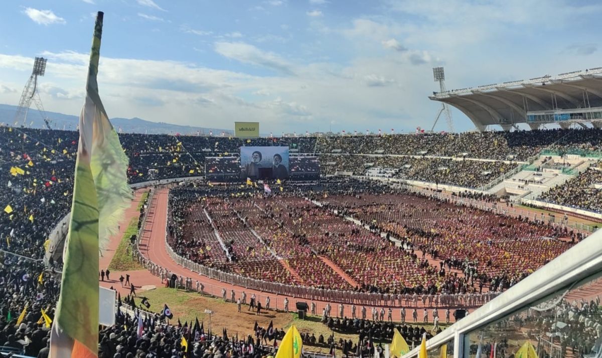 Who attended Nasrallah's funeral?