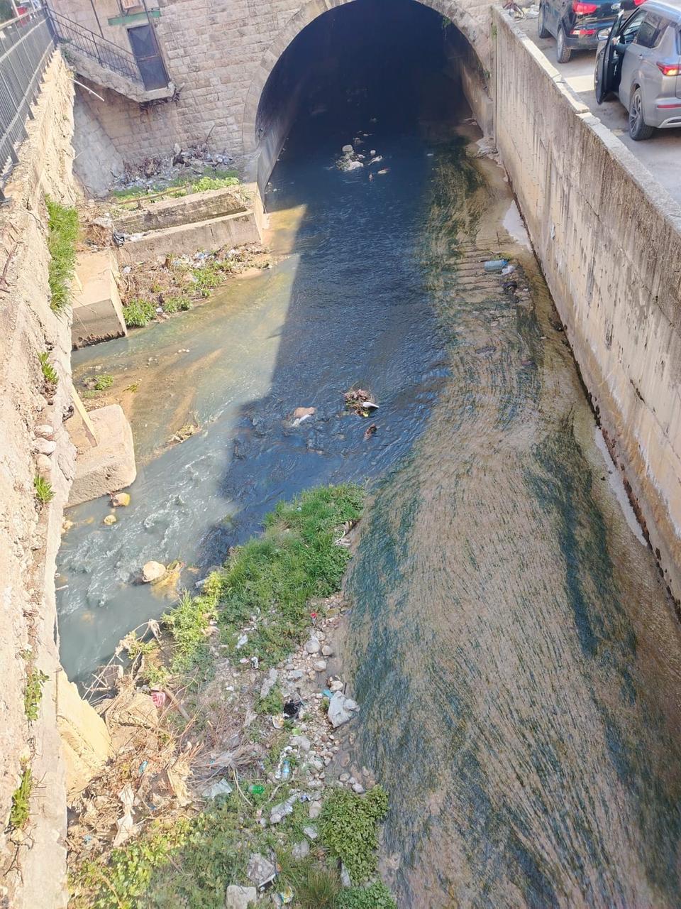Investigation opened after Berdawni River water tinted black and white Investigation opened after Berdawni River water tinted black and white