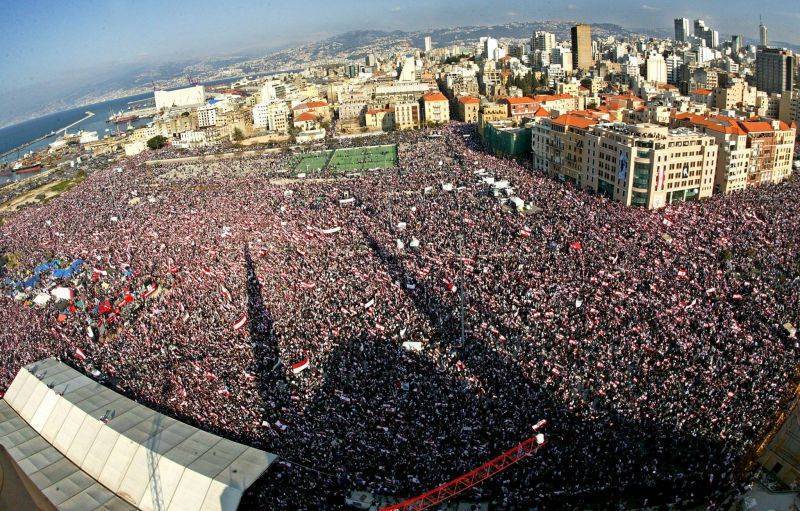 Why do all Lebanese fall under either March 8 or March 14?