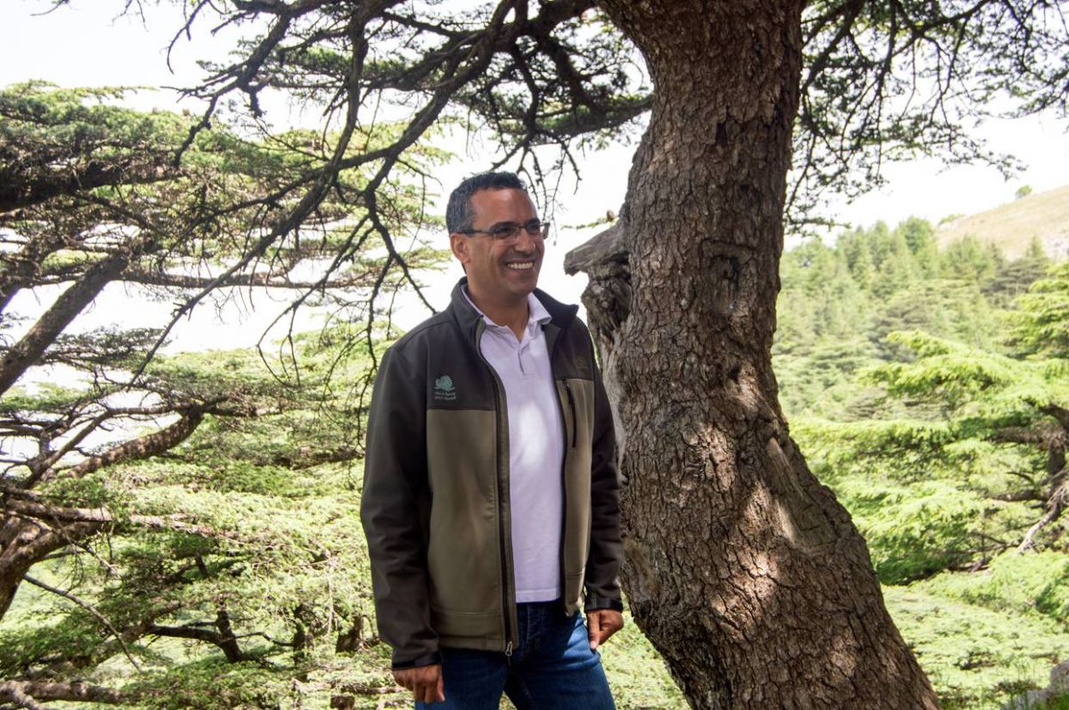 Nizar Hani, protector of Lebanon's cedars Nizar Hani, protector of Lebanon's cedars