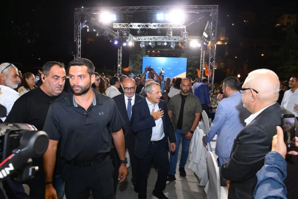 From the opposition benches, Bassil raises his voice except on weapons