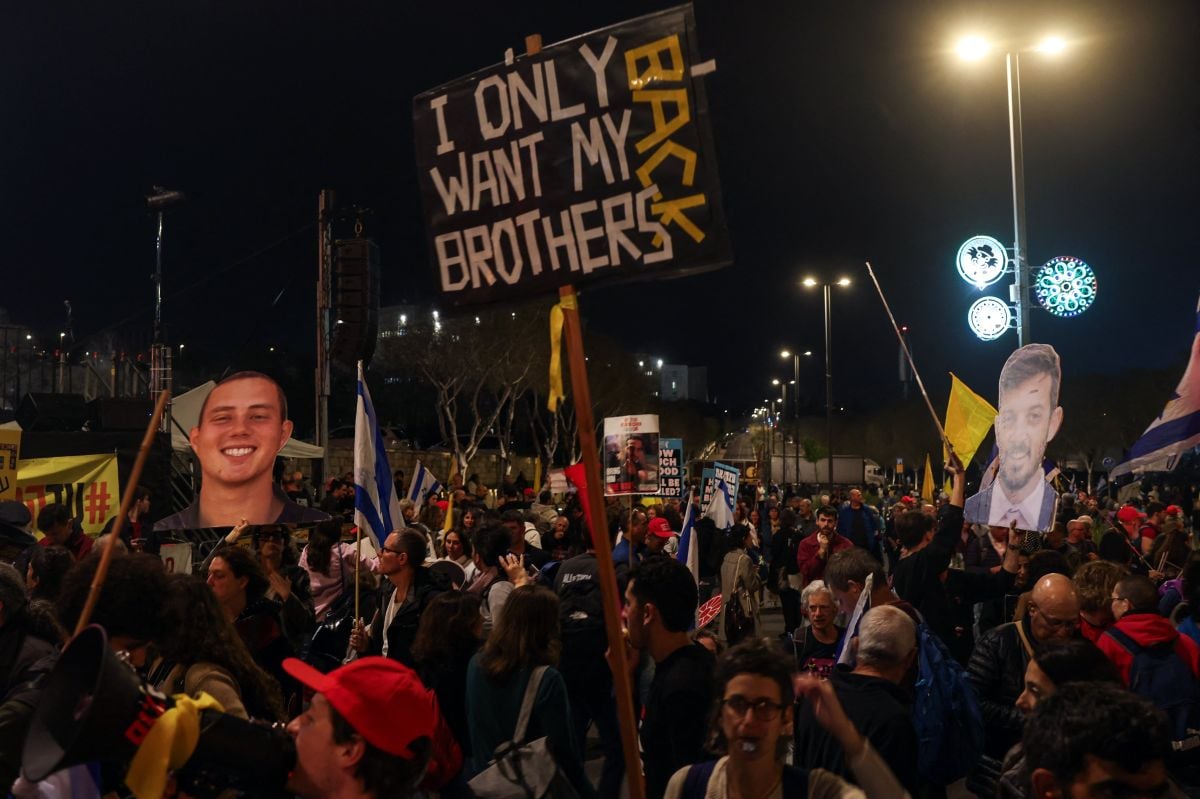 Israel PM says opposition fuelling 'anarchy' with protests