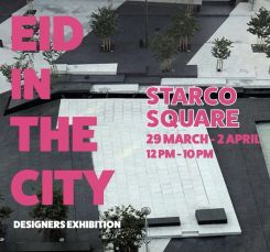 L'affiche de "Eid in the City". DR