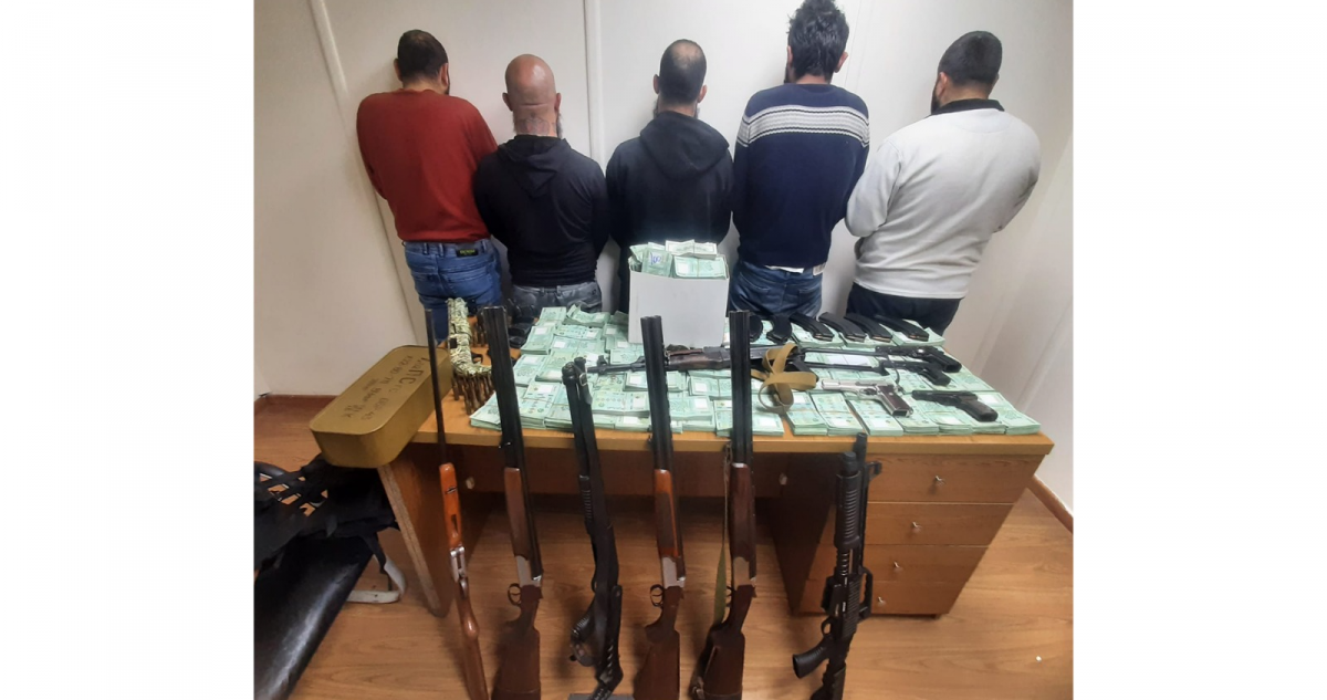 ISF arrests Syrian kidnapping network members, seizes money and weapons