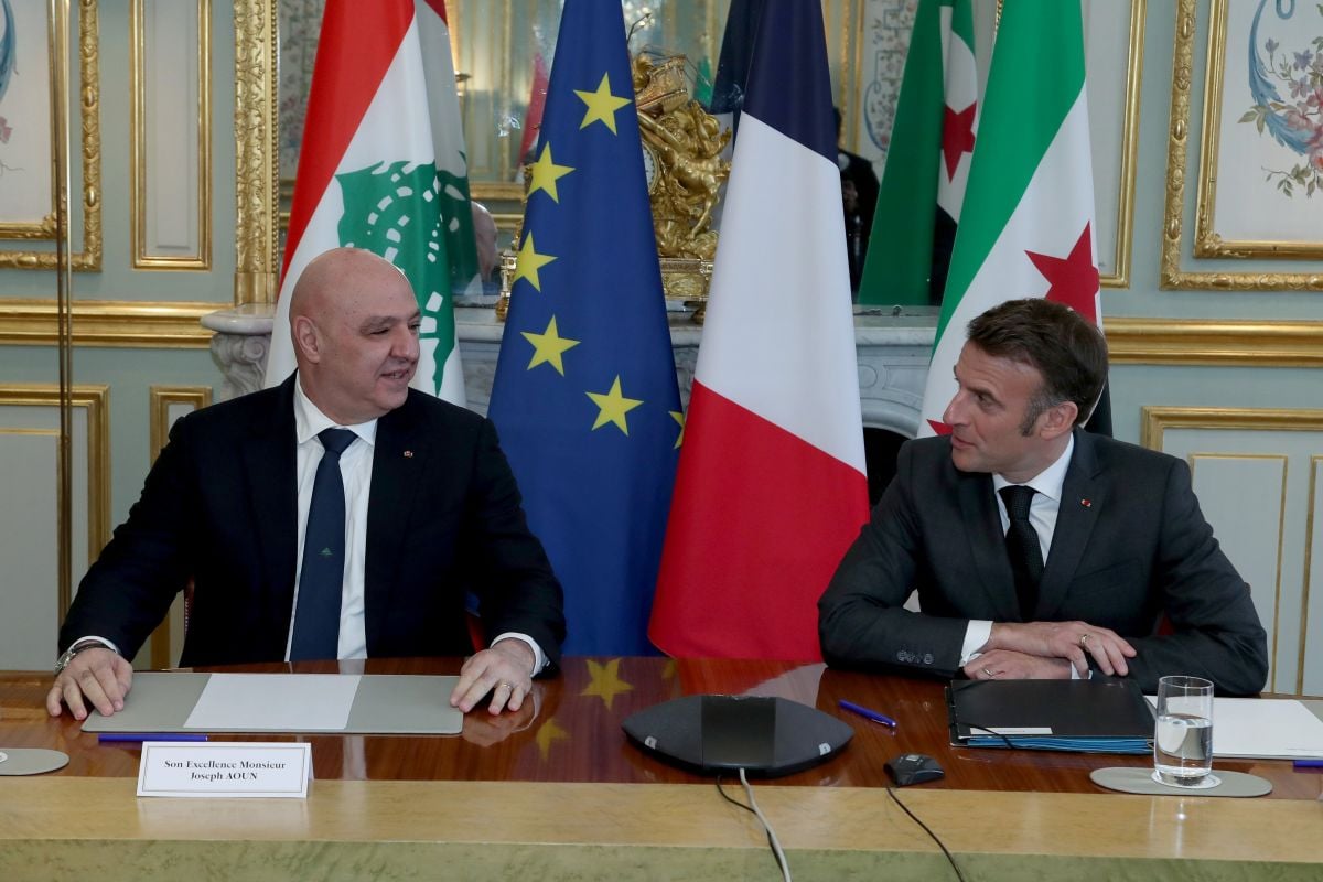 À Paris, l'entretien Aoun-Macron prend une ampleur régionale À Paris, l'entretien Aoun-Macron prend une ampleur régionale