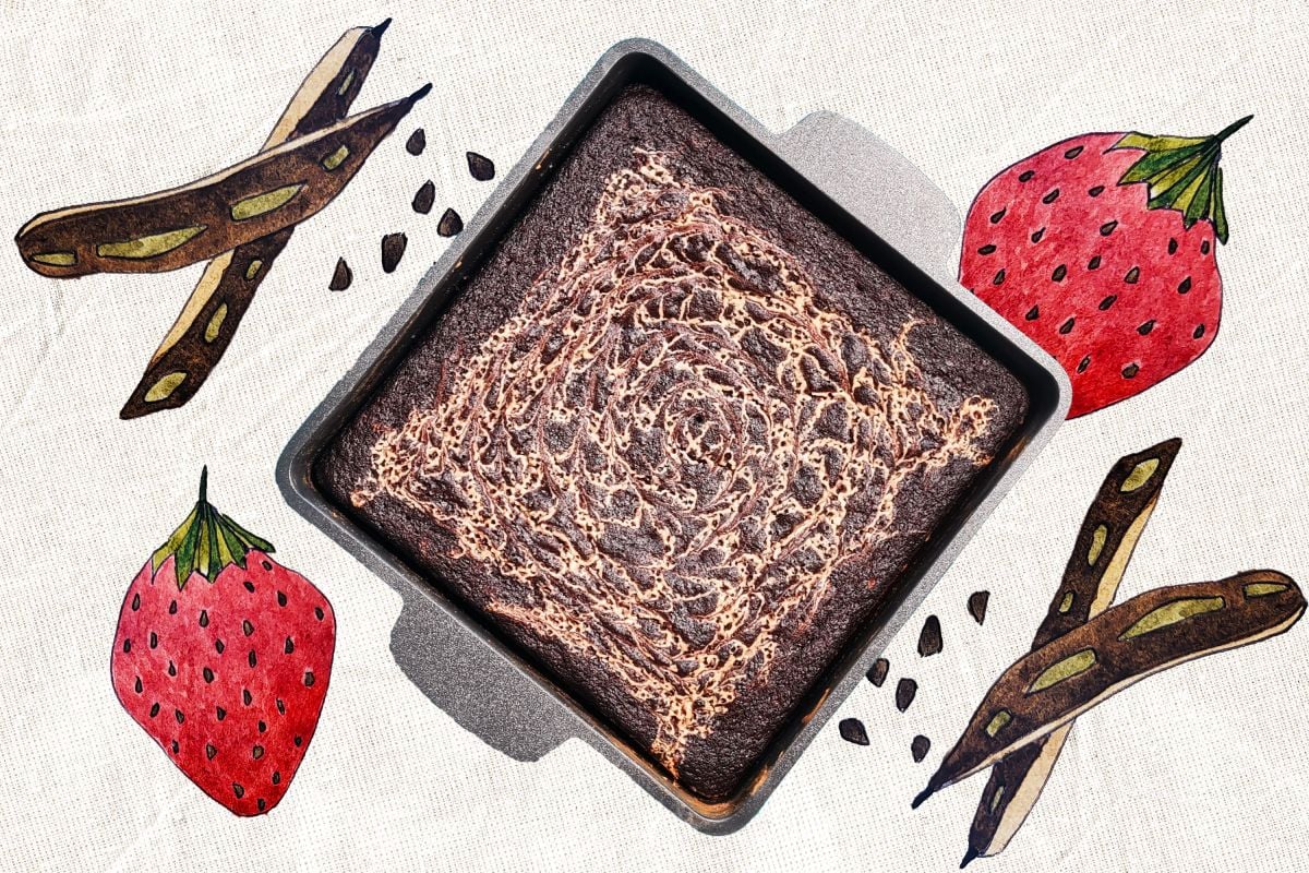 Gâteau au chocolat à la mélasse de caroube : une douce fin heureuse Gâteau au chocolat à la mélasse de caroube : une douce fin heureuse