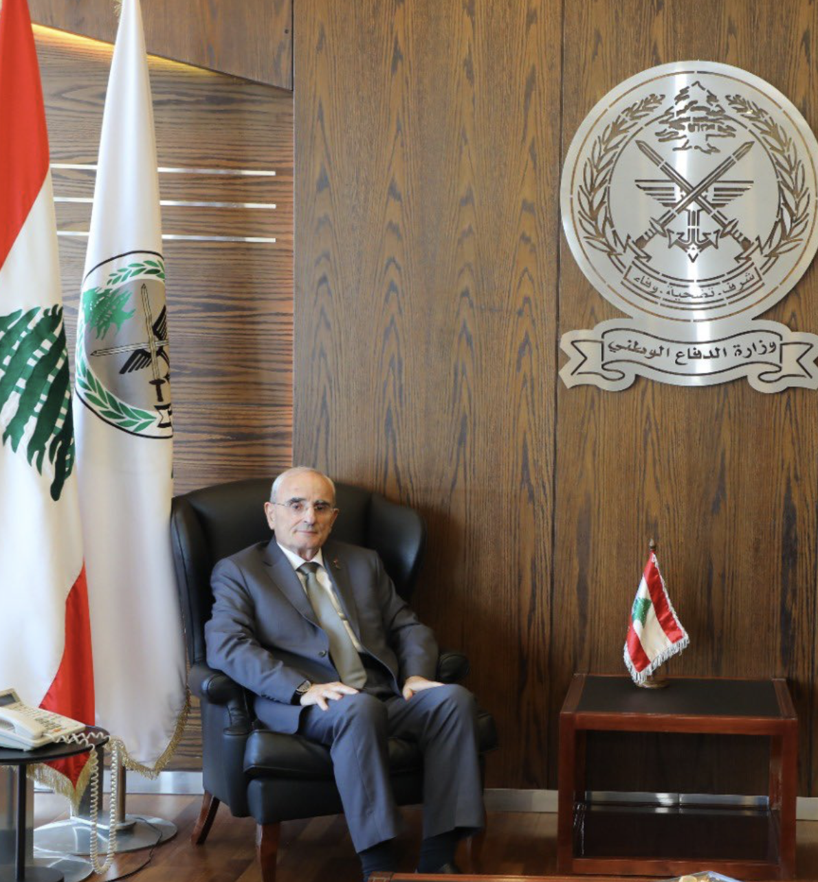 Lebanese Defense Minister in Jeddah for a meeting with Syrian counterpart