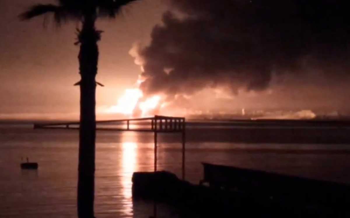 Syrian state media says Israeli strikes hit coastal province