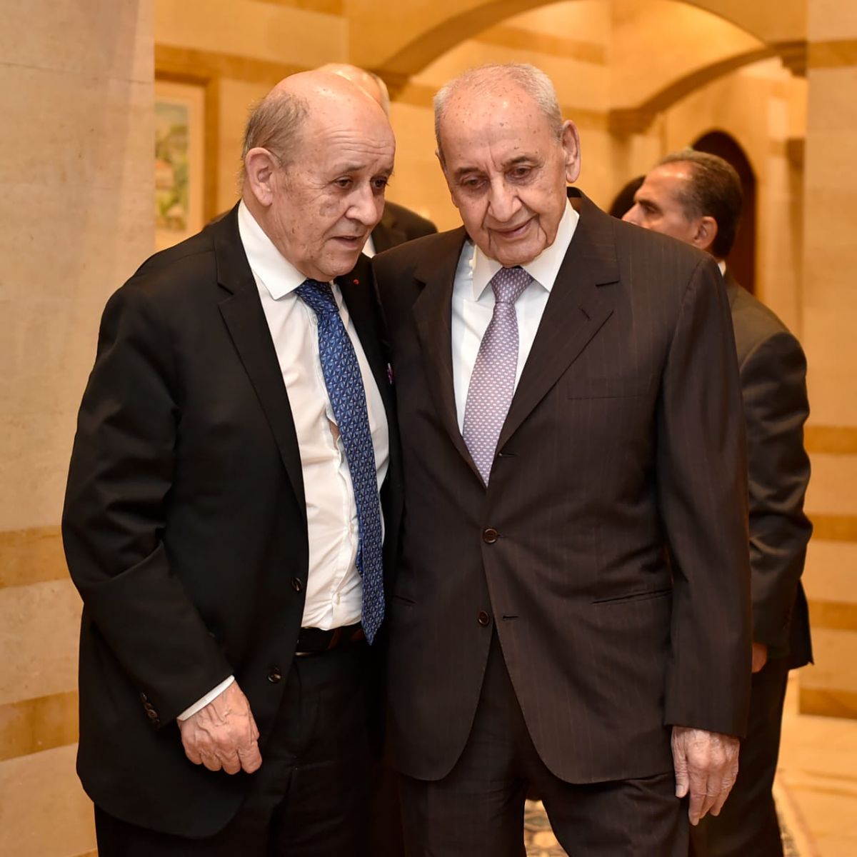 Le Drian, Ortagus Beirut visits; International community impatient about reforms, disarmament
