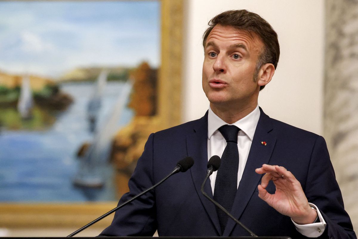 Macron says opposes any displacement, annexation in Gaza, West Bank Macron says opposes any displacement, annexation in Gaza, West Bank