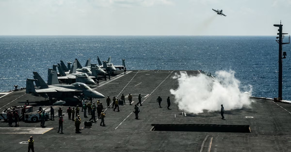 In full swing in Yemen, Trump dispatches a second aircraft carrier to the Middle East In full swing in Yemen, Trump dispatches a second aircraft carrier to the Middle East