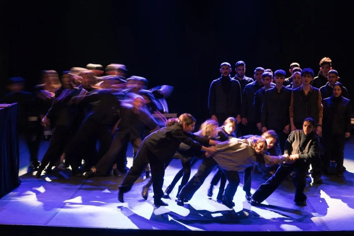 Children from Bethlehem, Hebron sing together at Amwaj Choir