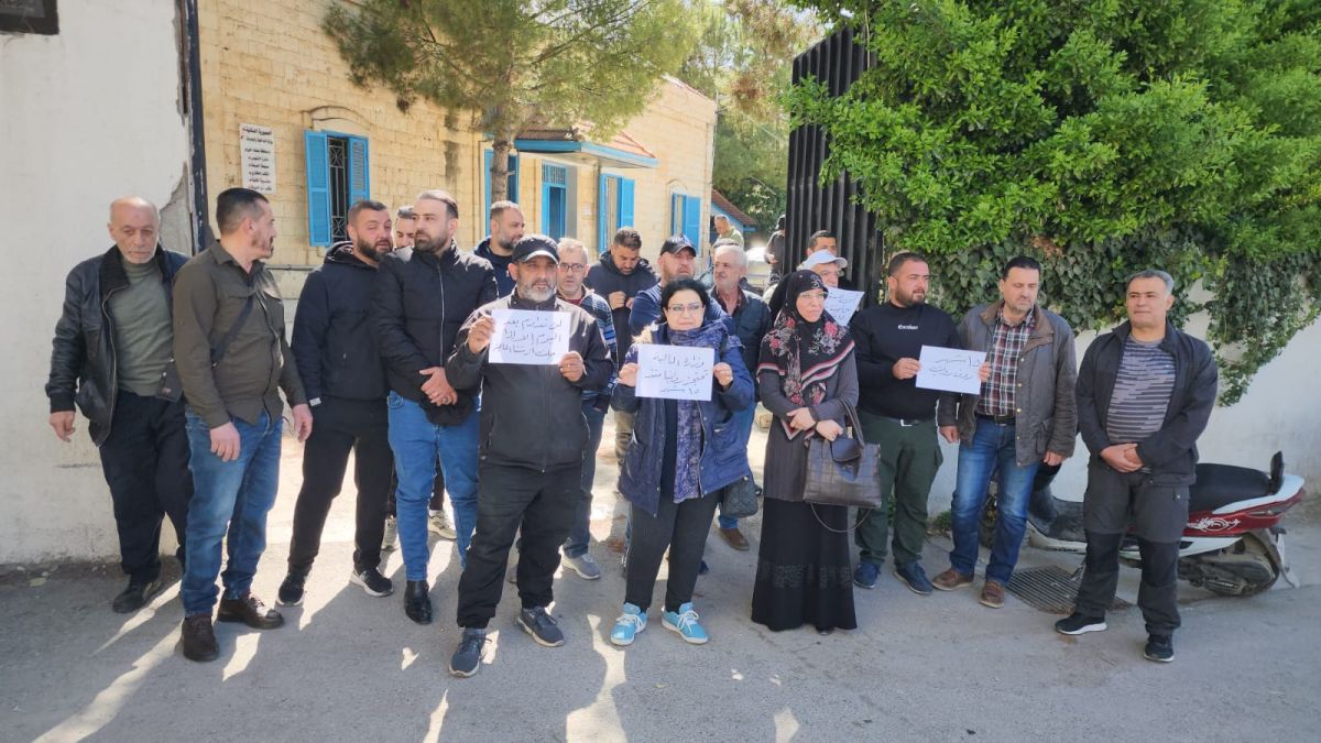 Baalbeck public sector employees demand 15 months of unpaid wages