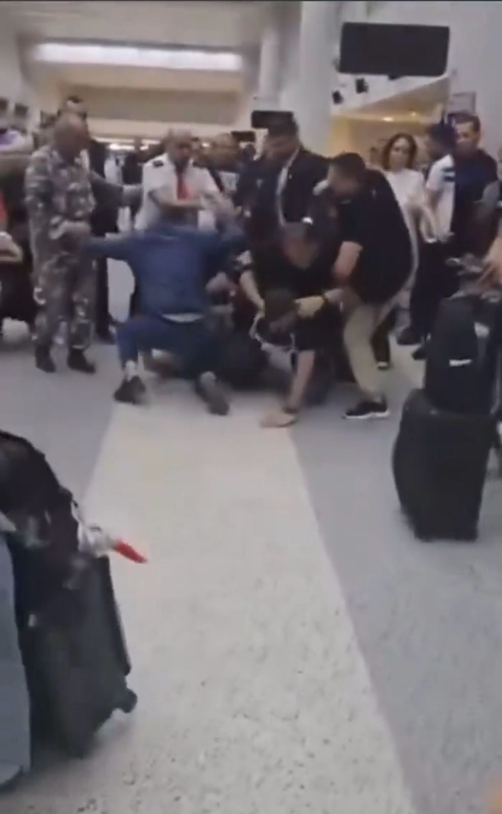 Person allegedly responsible for airport incident under arrest and investigation, local media report