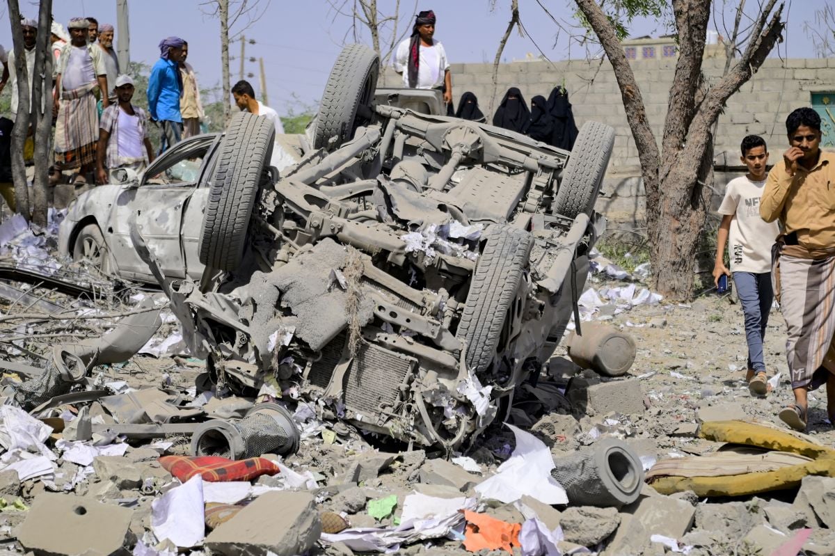 Trump publishes shocking video of potential deadly attack in Yemen Trump publishes shocking video of potential deadly attack in Yemen