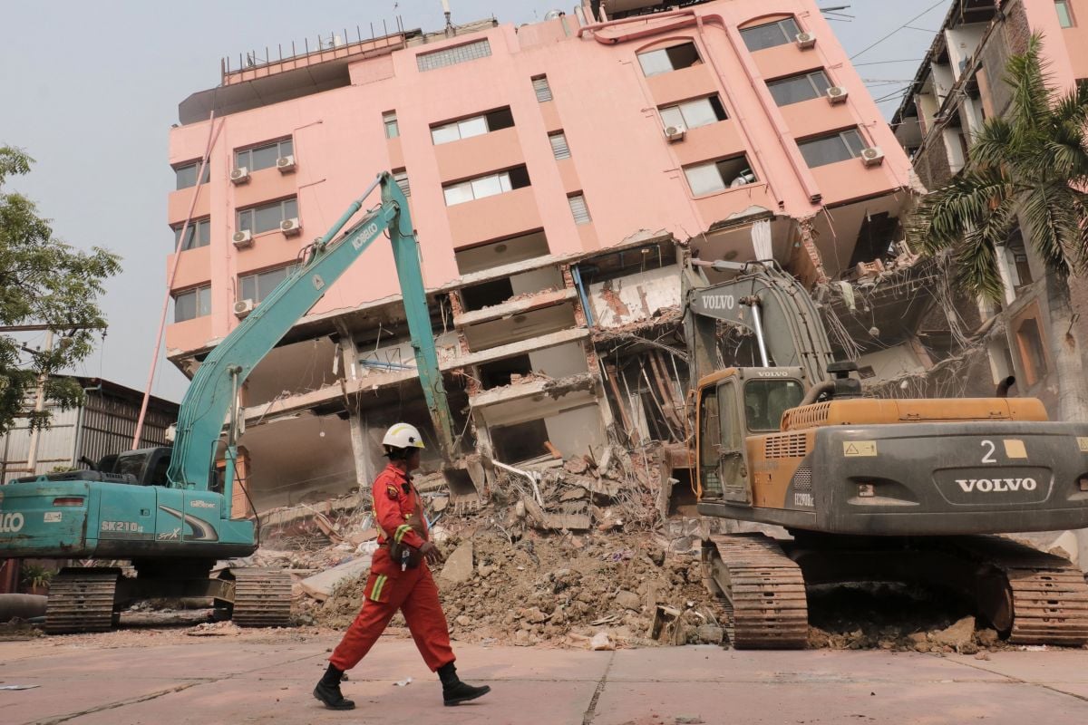 Myanmar earthquake death toll exceeds 3,300