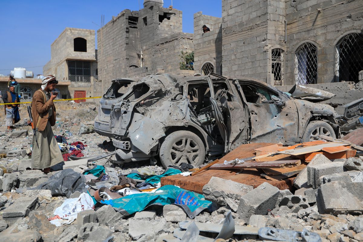 Les houthis font état d'un bilan de 12 morts dans des frappes à Hodeida Les houthis font état d'un bilan de 12 morts dans des frappes à Hodeida