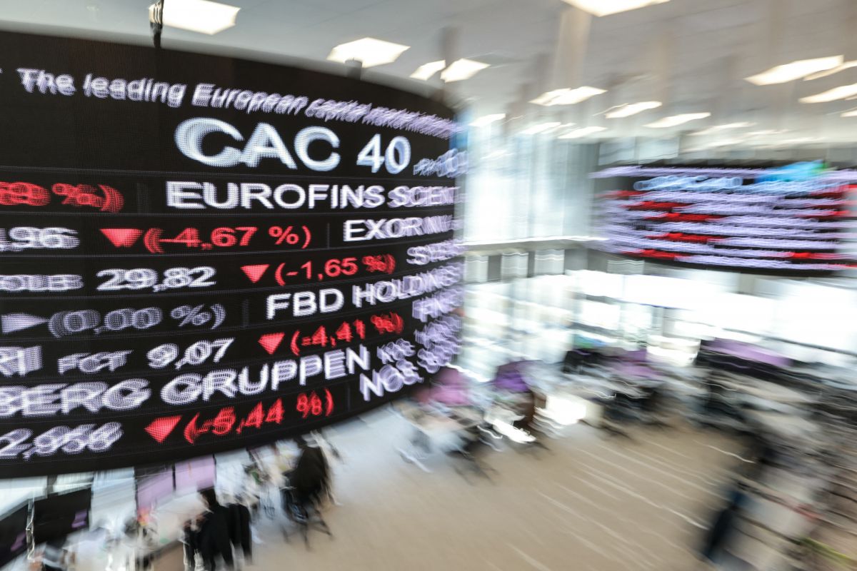 Les Bourses européennes plongent face à l'escalade douanière Les Bourses européennes plongent face à l'escalade douanière