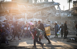 « Retour à Gaza », photo postée par Fatma Hassouna sur son compte Instagram, le 23 mars 2025.
