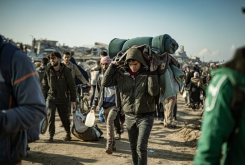 « Retour à Gaza », photo postée par Fatma Hassouna sur son compte Instagram, le 23 mars 2025.