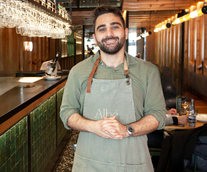 With the success of his Albé restaurant in Barcelona, Joey Attieh's heart is pounding