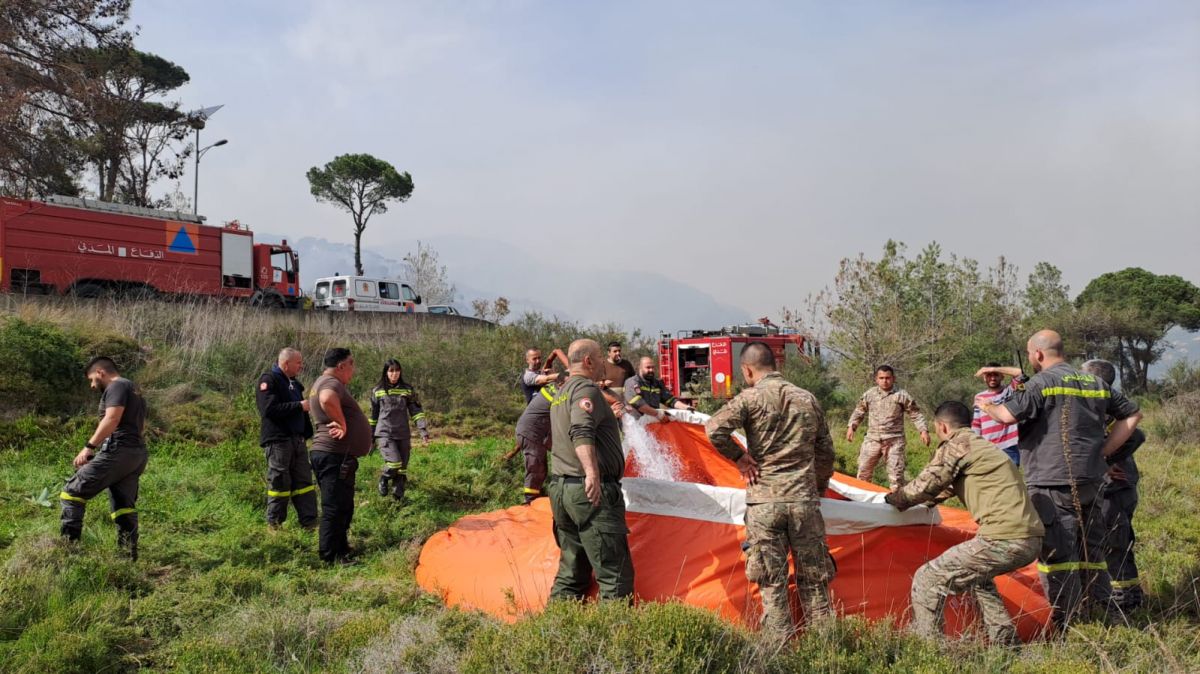 Risques accrus d’incendies : la Défense civile appelle à la vigilance face au khamsin Risques accrus d’incendies : la Défense civile appelle à la vigilance face au khamsin