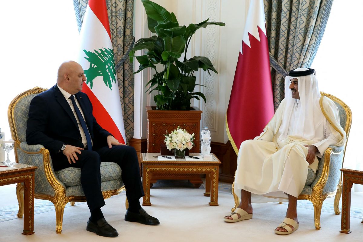 Aoun says he asked Qatar 'to increase its investments in Lebanon' Aoun says he asked Qatar 'to increase its investments in Lebanon'