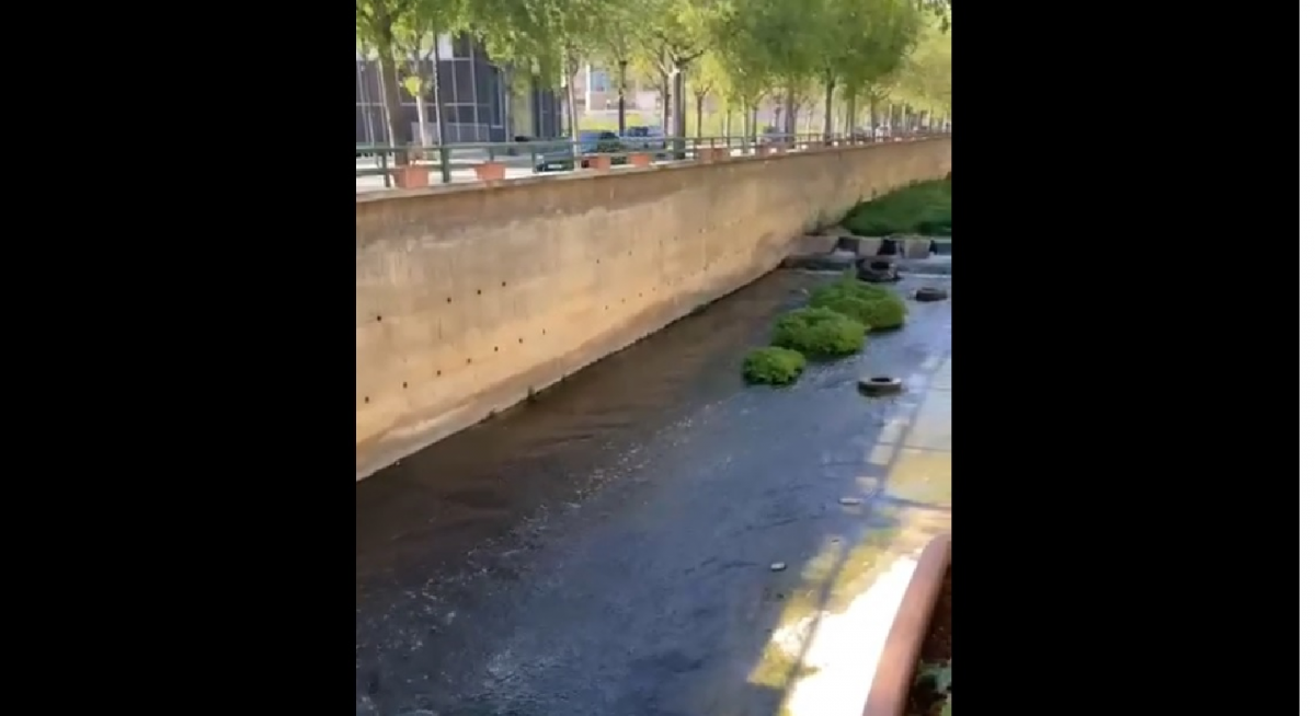 Berdawni waters once again tinged with black Berdawni waters once again tinged with black