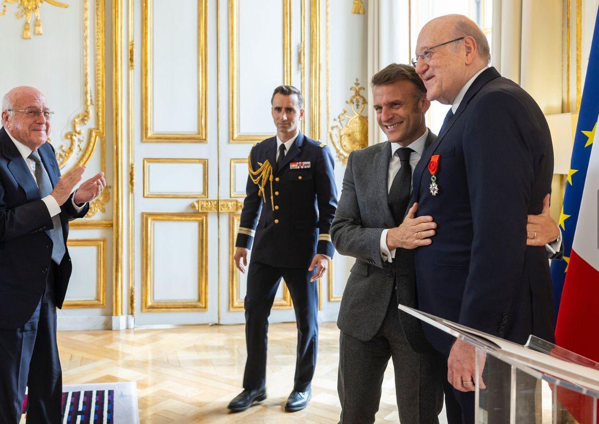 French-Lebanese NGOs denounce Macron’s awarding of medal of honor to Mikati French-Lebanese NGOs denounce Macron’s awarding of medal of honor to Mikati
