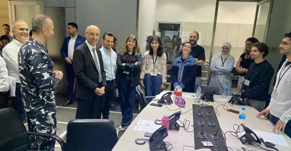 Hajjar inspecte le centre de suivi des élections municipales au ministère de l'intérieur Hajjar inspecte le centre de suivi des élections municipales au ministère de l'intérieur