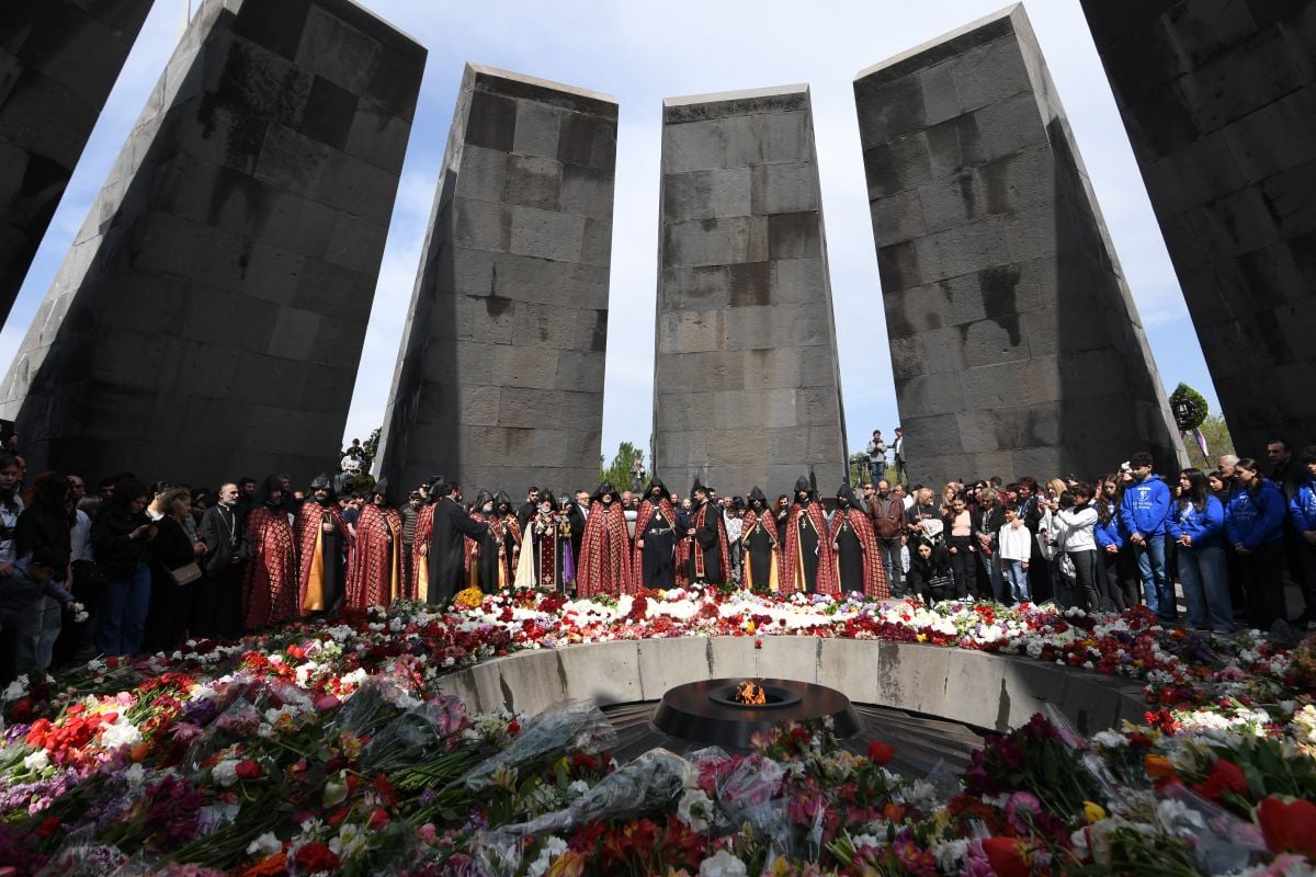 Le président Aoun rend hommage aux victimes du génocide arménien Le président Aoun rend hommage aux victimes du génocide arménien
